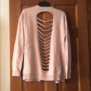 Express ladder back sweater